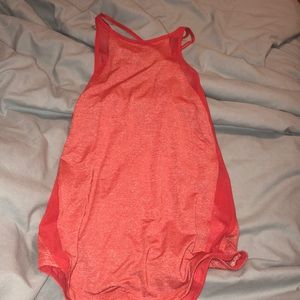 Lulu lemon Red Fitness Tank Top